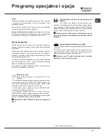 Preview for 43 page of Hotpoint Ariston LSFF 8M116 Operating Instructions Manual