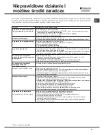 Preview for 45 page of Hotpoint Ariston LSFF 8M116 Operating Instructions Manual