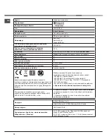 Preview for 72 page of Hotpoint Ariston LSFF 8M116 Operating Instructions Manual