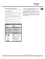 Preview for 15 page of Hotpoint Ariston LSFF 8M117 Operating Instructions Manual