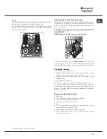 Preview for 19 page of Hotpoint Ariston LSFF 8M117 Operating Instructions Manual