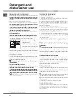 Preview for 20 page of Hotpoint Ariston LSFF 8M117 Operating Instructions Manual