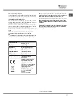 Preview for 37 page of Hotpoint Ariston LSFF 8M117 Operating Instructions Manual