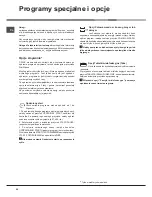 Preview for 44 page of Hotpoint Ariston LSFF 8M117 Operating Instructions Manual