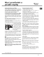 Preview for 53 page of Hotpoint Ariston LSFF 8M117 Operating Instructions Manual