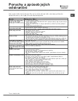 Preview for 57 page of Hotpoint Ariston LSFF 8M117 Operating Instructions Manual