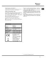 Preview for 59 page of Hotpoint Ariston LSFF 8M117 Operating Instructions Manual