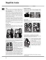 Предварительный просмотр 62 страницы Hotpoint Ariston LSFF 8M117 Operating Instructions Manual