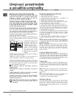 Preview for 64 page of Hotpoint Ariston LSFF 8M117 Operating Instructions Manual