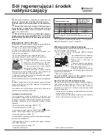 Предварительный просмотр 27 страницы Hotpoint Ariston LSFF 9H124 Instruction Manual