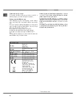 Предварительный просмотр 36 страницы Hotpoint Ariston LSFF 9H124 Instruction Manual