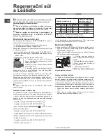 Предварительный просмотр 38 страницы Hotpoint Ariston LSFF 9H124 Instruction Manual