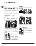 Предварительный просмотр 72 страницы Hotpoint Ariston LSFF 9H124 Instruction Manual