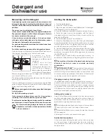 Preview for 17 page of Hotpoint Ariston LSFF 9M124 Operating Instructions Manual