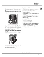 Preview for 27 page of Hotpoint Ariston LSFF 9M124 Operating Instructions Manual