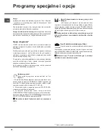 Preview for 30 page of Hotpoint Ariston LSFF 9M124 Operating Instructions Manual