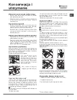 Preview for 31 page of Hotpoint Ariston LSFF 9M124 Operating Instructions Manual