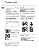 Preview for 42 page of Hotpoint Ariston LSFF 9M124 Operating Instructions Manual