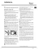 Preview for 45 page of Hotpoint Ariston LSFF 9M124 Operating Instructions Manual