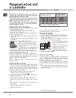 Preview for 48 page of Hotpoint Ariston LSFF 9M124 Operating Instructions Manual