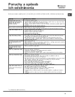 Preview for 55 page of Hotpoint Ariston LSFF 9M124 Operating Instructions Manual