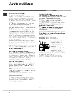 Preview for 6 page of Hotpoint Ariston LSP 720 Operating Instruction