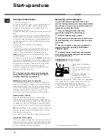 Preview for 18 page of Hotpoint Ariston LSP 720 Operating Instruction