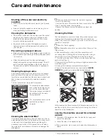 Preview for 21 page of Hotpoint Ariston LSP 720 Operating Instruction