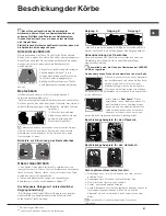 Preview for 41 page of Hotpoint Ariston LSP 720 Operating Instruction