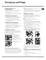 Preview for 45 page of Hotpoint Ariston LSP 720 Operating Instruction