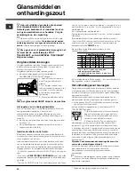 Preview for 56 page of Hotpoint Ariston LSP 720 Operating Instruction