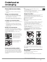 Preview for 57 page of Hotpoint Ariston LSP 720 Operating Instruction