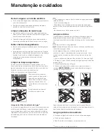 Preview for 81 page of Hotpoint Ariston LSP 720 Operating Instruction