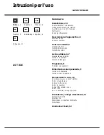 Preview for 1 page of Hotpoint Ariston LST 328 Operating Instructions Manual