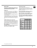 Preview for 19 page of Hotpoint Ariston LST 328 Operating Instructions Manual