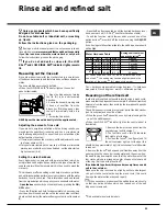 Preview for 21 page of Hotpoint Ariston LST 328 Operating Instructions Manual