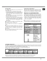 Preview for 39 page of Hotpoint Ariston LST 328 Operating Instructions Manual