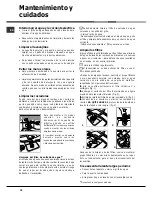 Preview for 70 page of Hotpoint Ariston LST 328 Operating Instructions Manual