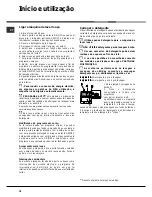 Preview for 78 page of Hotpoint Ariston LST 328 Operating Instructions Manual