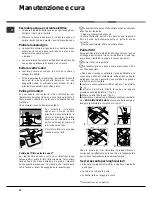 Предварительный просмотр 10 страницы Hotpoint Ariston LST 329 Operating Instructions Manual