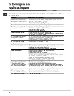 Предварительный просмотр 60 страницы Hotpoint Ariston LST 329 Operating Instructions Manual