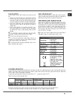 Предварительный просмотр 63 страницы Hotpoint Ariston LST 329 Operating Instructions Manual