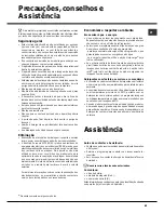 Предварительный просмотр 83 страницы Hotpoint Ariston LST 329 Operating Instructions Manual