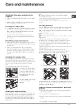 Preview for 21 page of Hotpoint Ariston LST 4167 Operating Instructions Manual