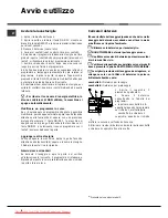 Preview for 6 page of Hotpoint Ariston LST114 Operating Instructions Manual