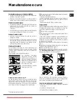 Preview for 9 page of Hotpoint Ariston LST114 Operating Instructions Manual