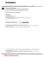 Preview for 12 page of Hotpoint Ariston LST114 Operating Instructions Manual