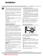 Preview for 14 page of Hotpoint Ariston LST114 Operating Instructions Manual