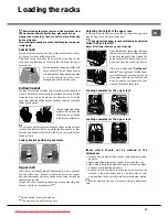 Preview for 17 page of Hotpoint Ariston LST114 Operating Instructions Manual