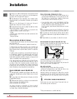 Preview for 26 page of Hotpoint Ariston LST114 Operating Instructions Manual